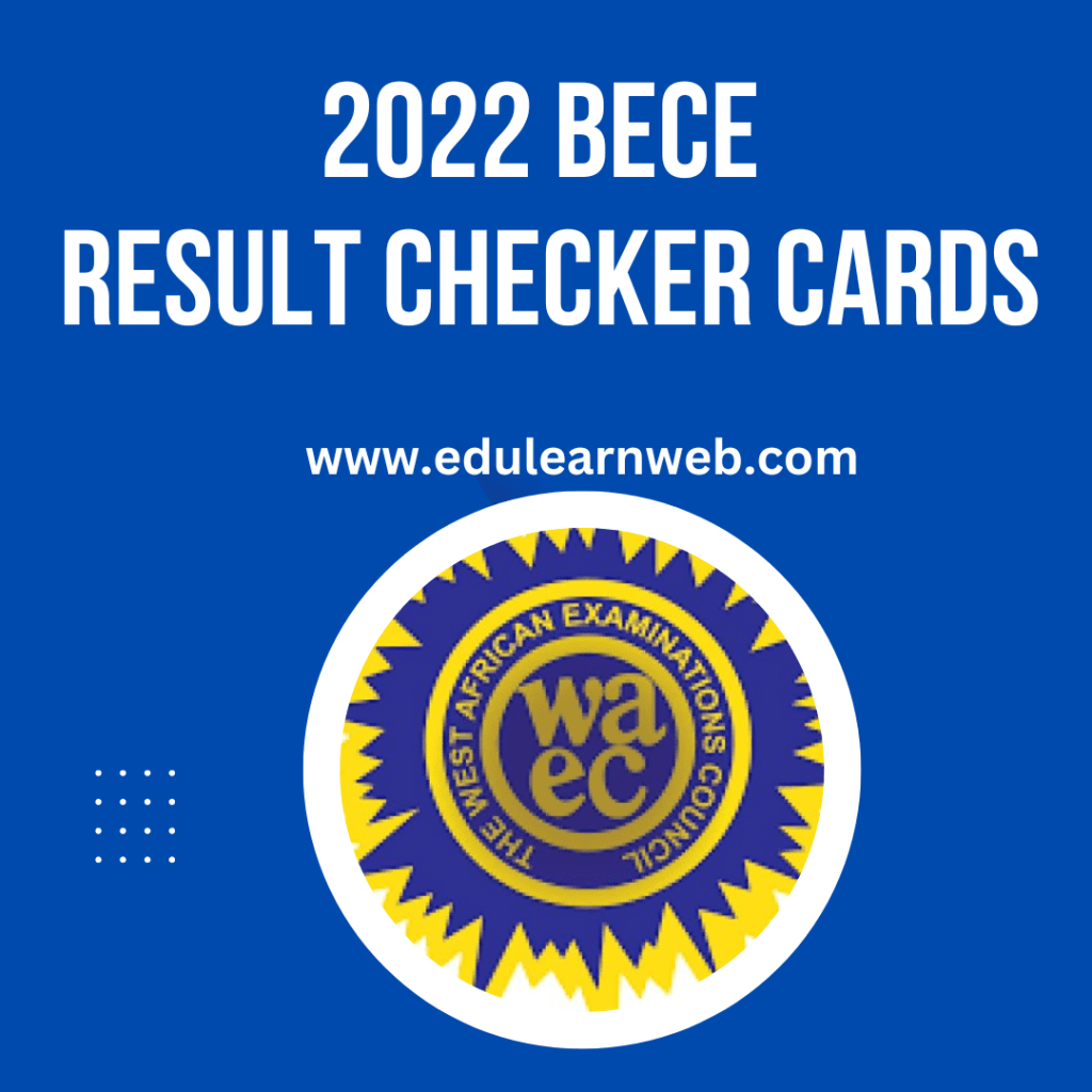 Buying 2022 BECE Result Checker Cards