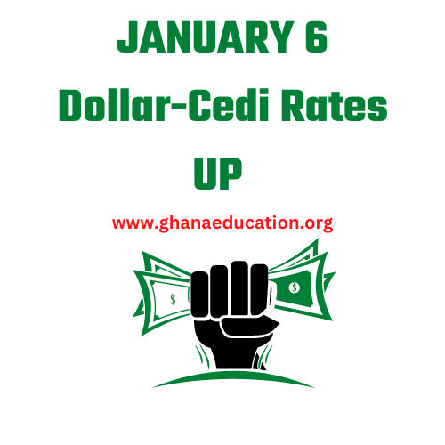 US Dollar to Ghanaian Cedi Exchange Rate for Today: Cedi is dropping again as it continues to depreciate against the dollar.