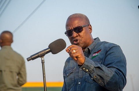Mahama Shakes NPP with "I will run for president in 2024 election" Message