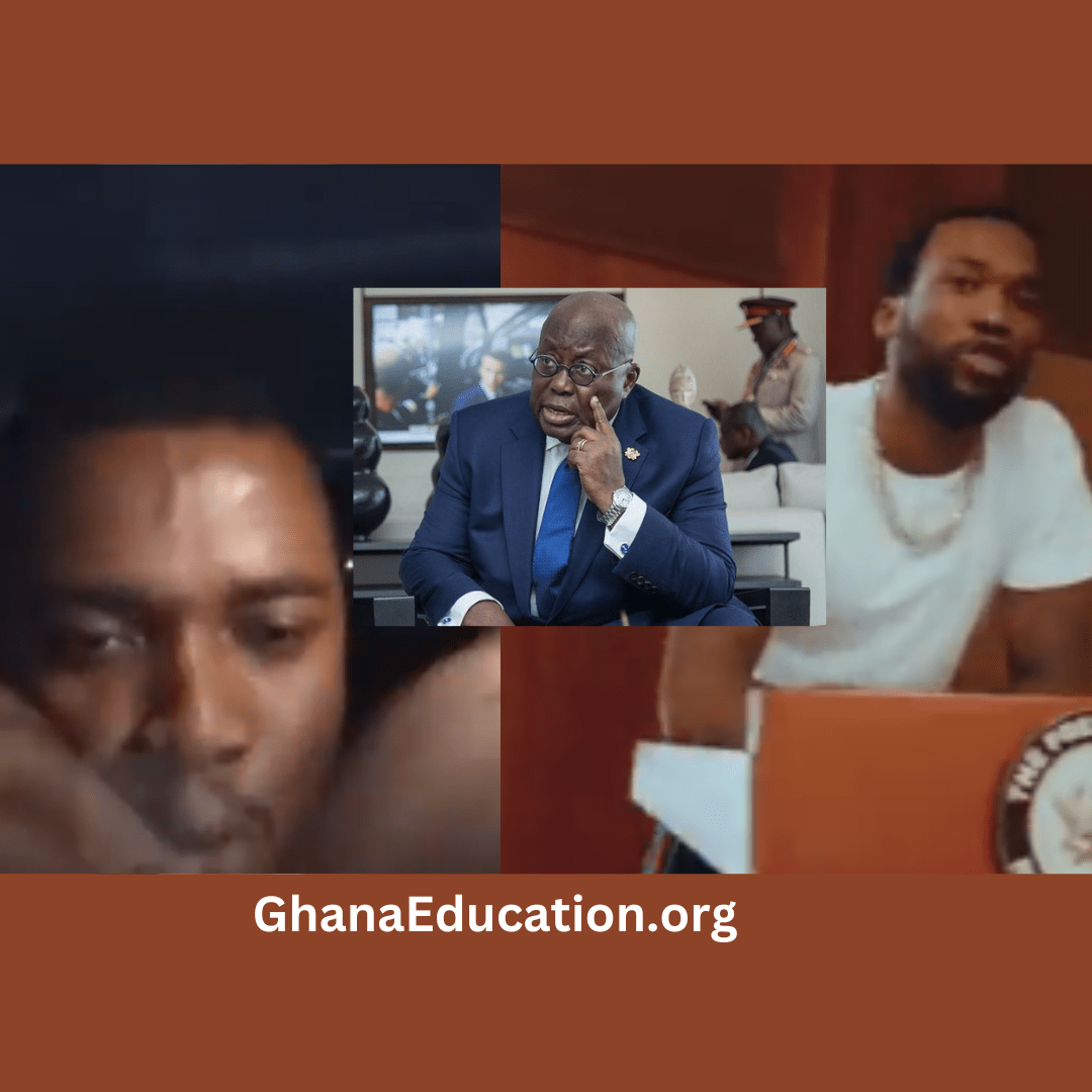 Twene Jonas blasts Nana Addo over Meek Mill’s music video at Flag Staff House (VIDEO)