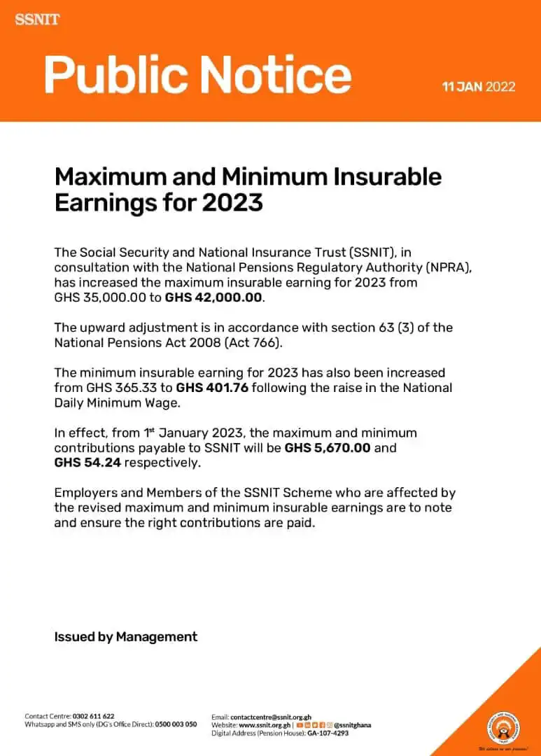 Social Security and National Insurance Trust