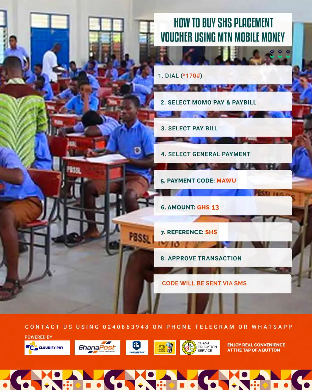 How to Buy 2023 School Placement Check With Momo and Online
