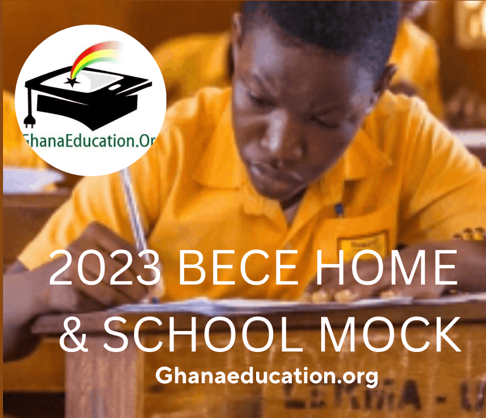 Education-News Consult 2023 BECE Nationwide Home and School Mocks Begin
