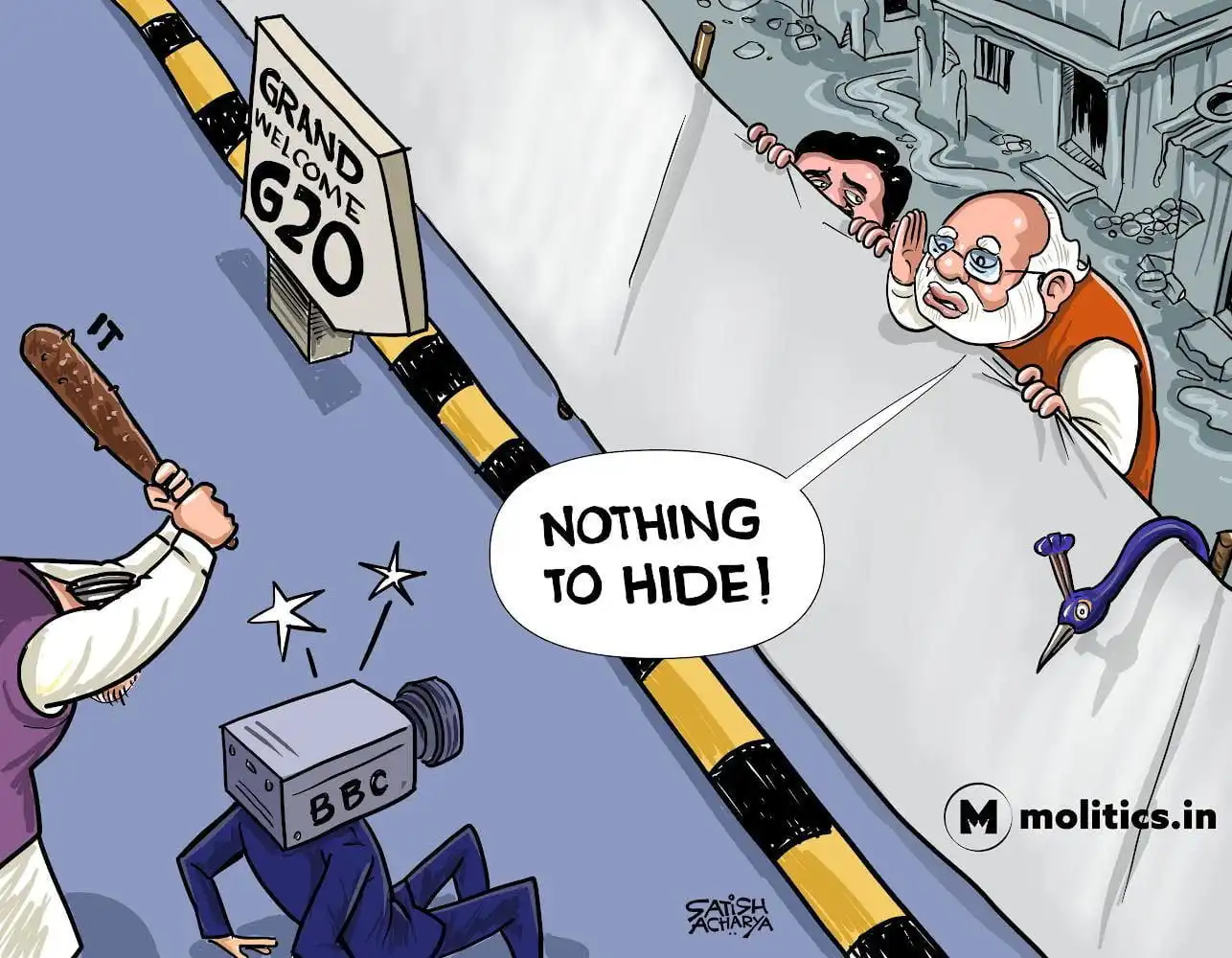 How Indian authorities raided BBC offices after broadcast of Modi documentary