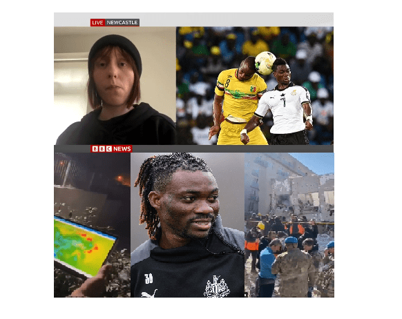 New Video Christian Atsu’s wife to the BBC I still pray and believe he's alive