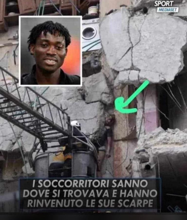 Sad Online photo shows how Christian Atsu died