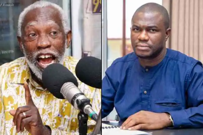 Professor Stephen Adei and Dr. Eric Nkansah