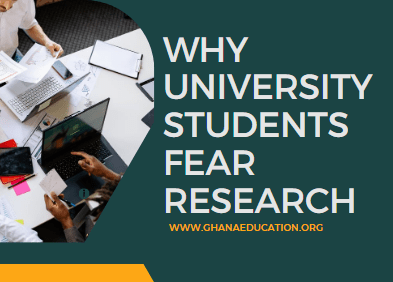 Why university students fear research and how to build an interest in it