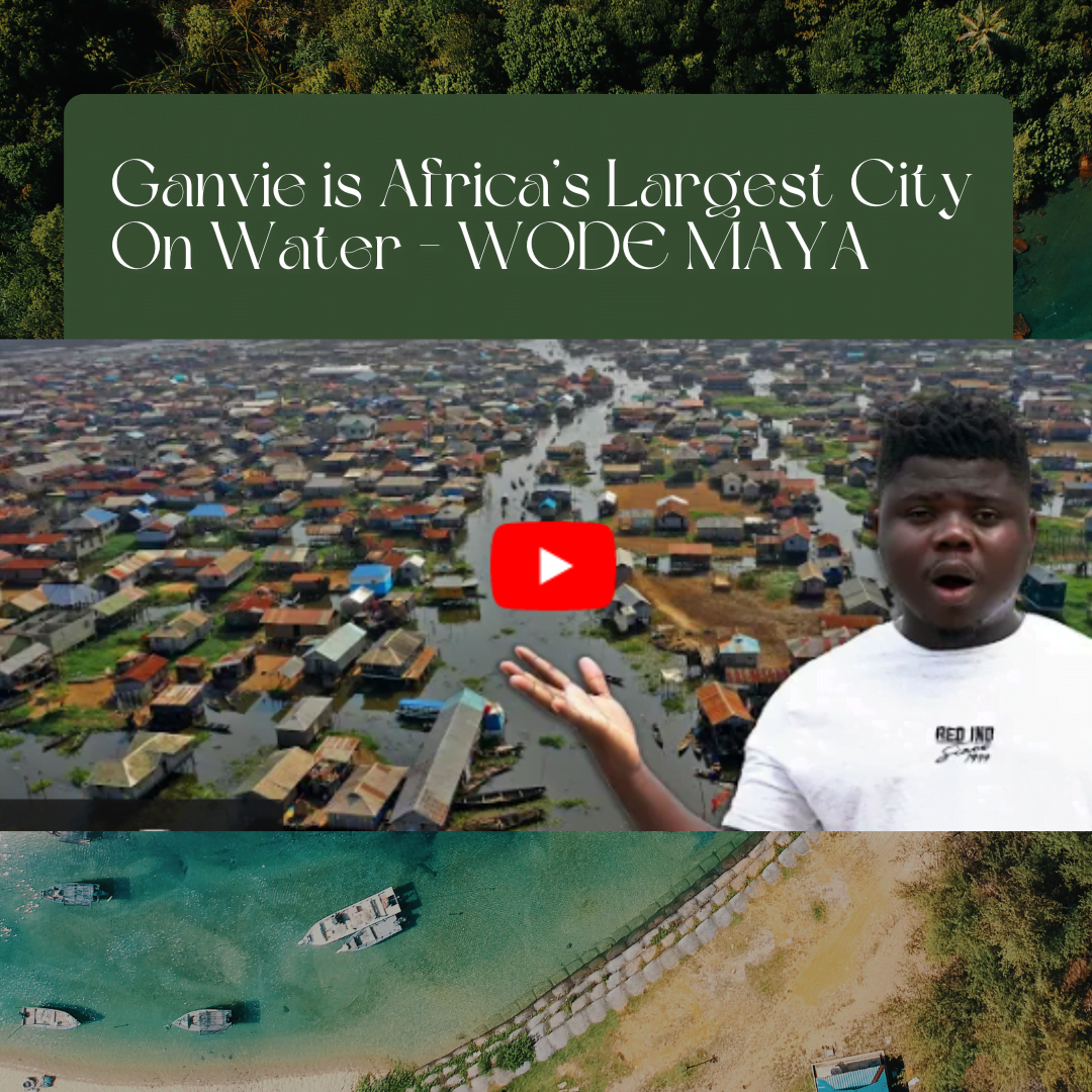Ganvie is Africa’s Largest City On Water – WODE MAYA (Video)