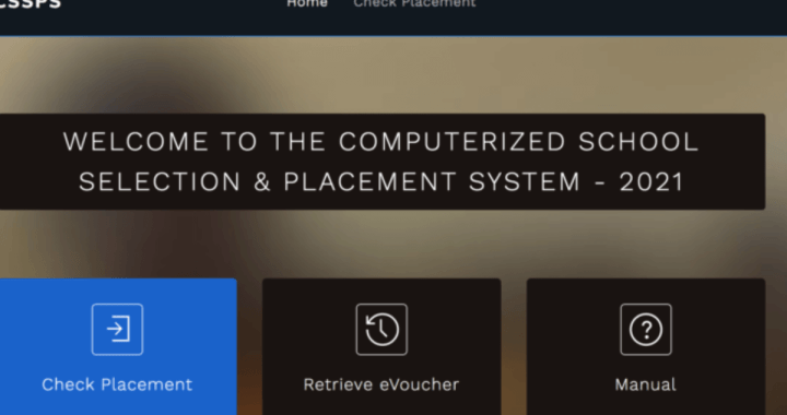 2021 SHS Placement Out and Live - Check 2021 School Placement Now