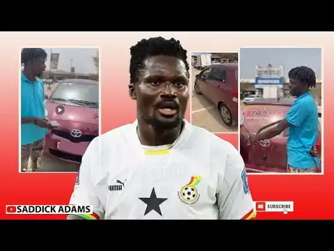 Daniel Amartey buys car for man who bought him ‘ice kenkey’ 12 years ago