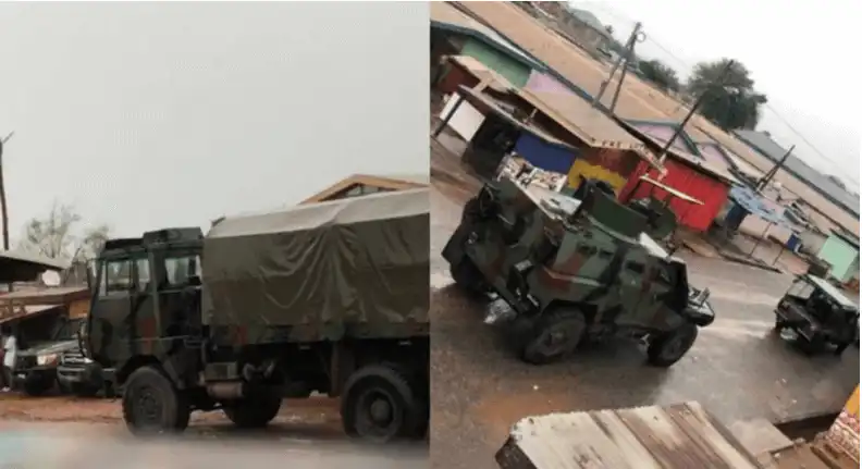 Ashaiman invasion by military personnel