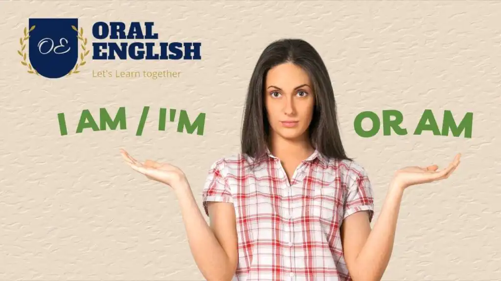 difference between I am and I'm