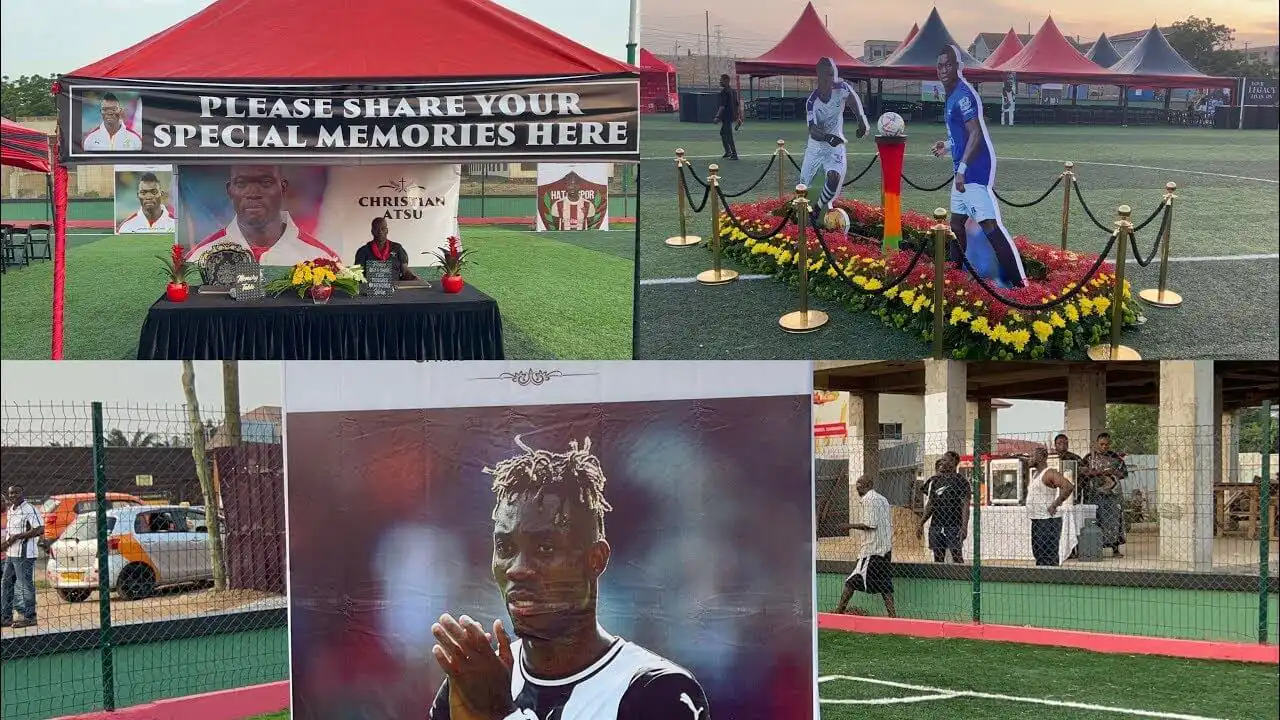Christian Atsu Twasam funeral