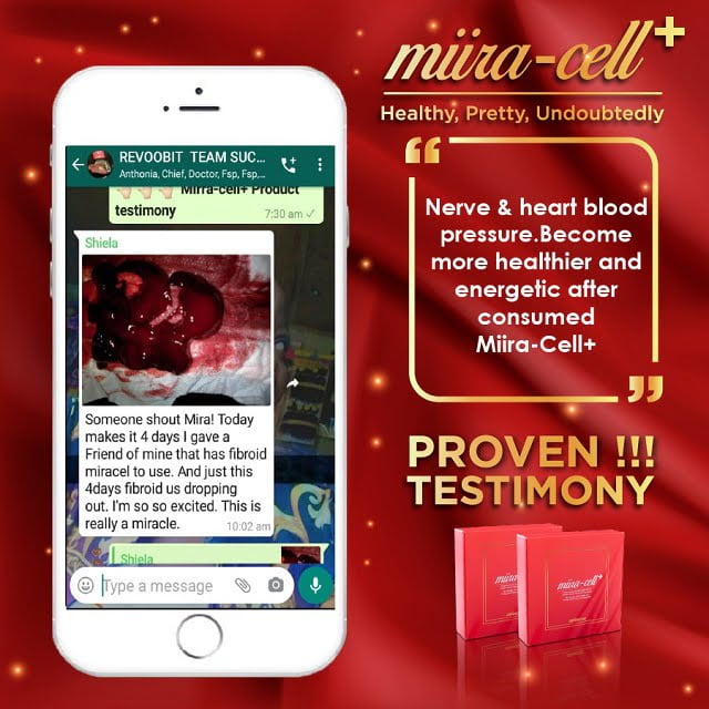 Miira-Cell+ : Testimonies and Benefits of a life-saving Stem Cell Health Product In Ghana