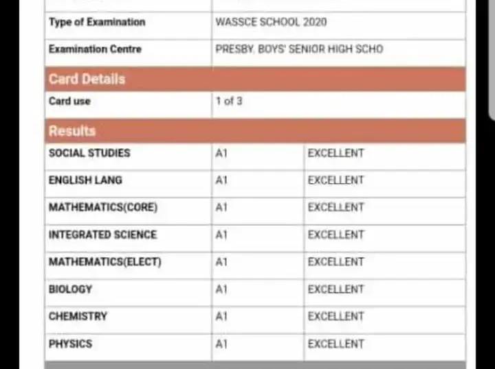 How to score 8A's in 2023 WASSCE