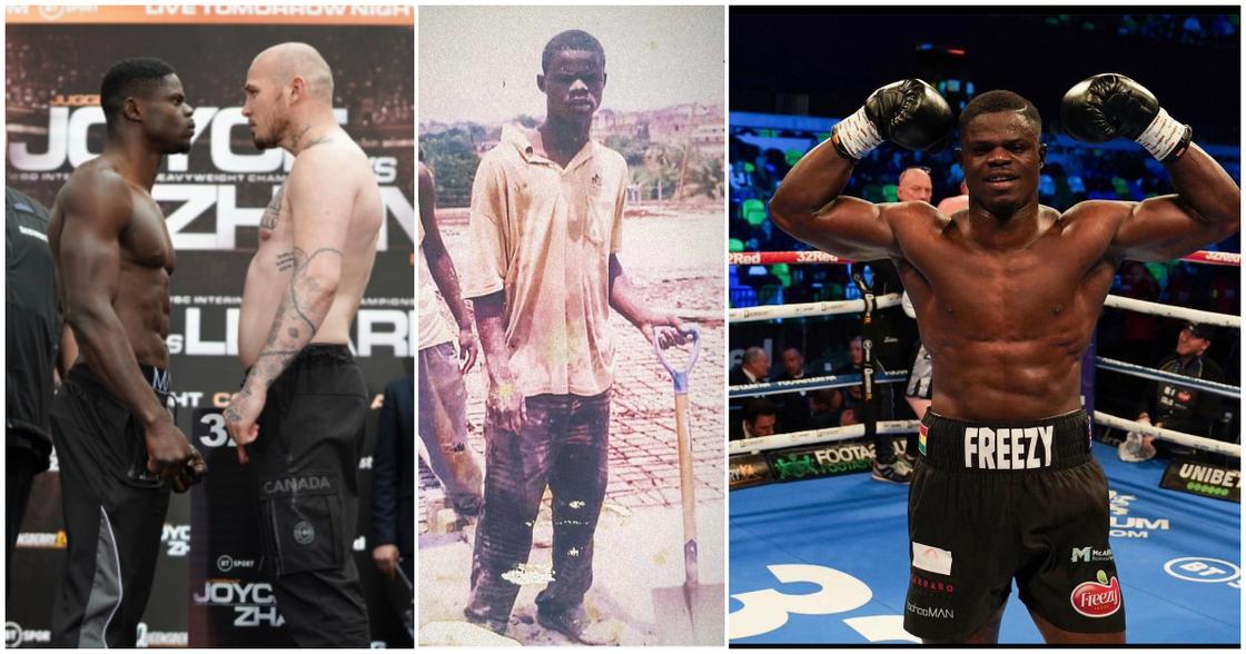 Ghanaian mason-turned-boxer in UK