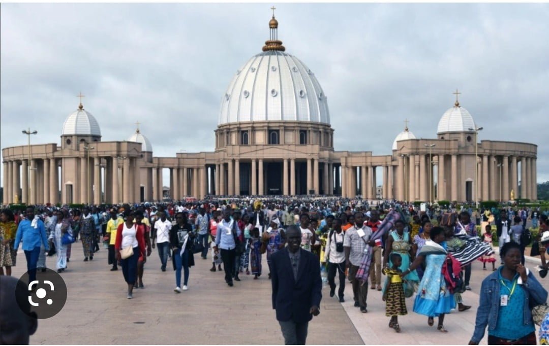 Basilica of Our Lady of Peace in Yamoussoukro