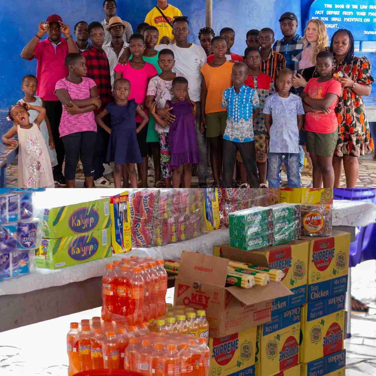 Blogger Boateng Ameyaw Donates To Orphanage Home In Kumasi