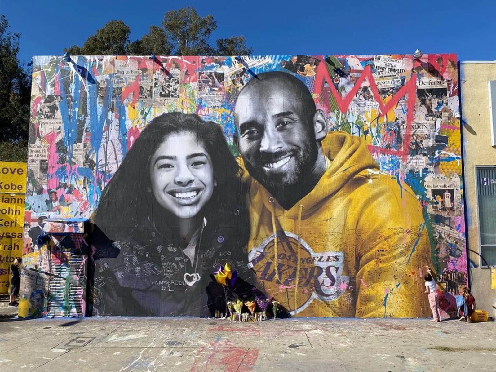 Kobe Bryant and Gianna Bryant (Died in 2020)