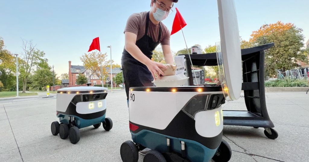 Uber Eats and Cartken Expand Sidewalk Robot Deliveries to Virginia