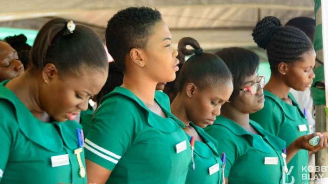 Types of nurses in Ghana in ranks and qualifications