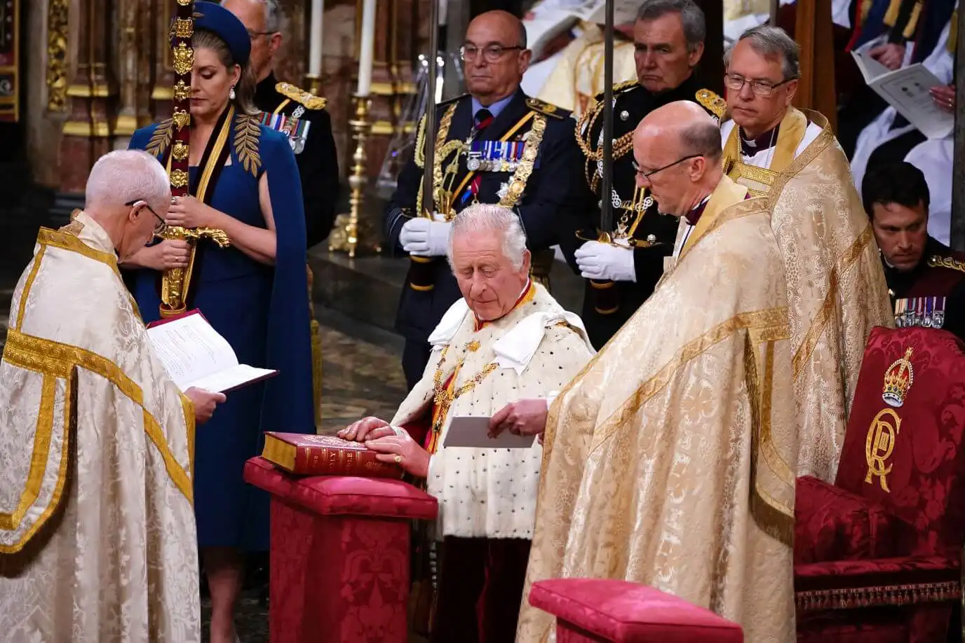 King Charles III and Queen Camilla Crowned