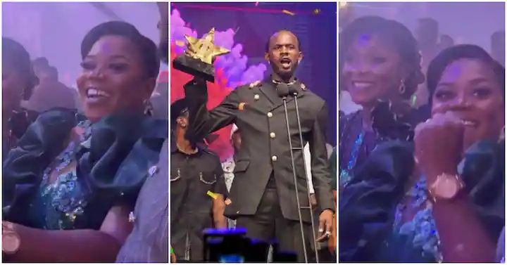 Piesie Esther Rejoices As Black Sherif Declared Artiste Of The Year