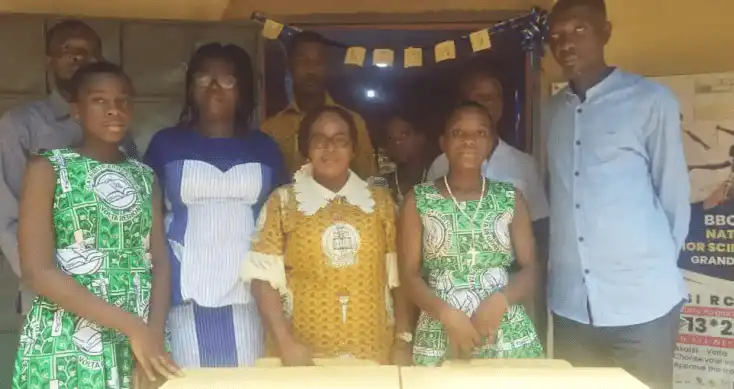 Akatsi RC Basic school receives support after winning National Brain Competition