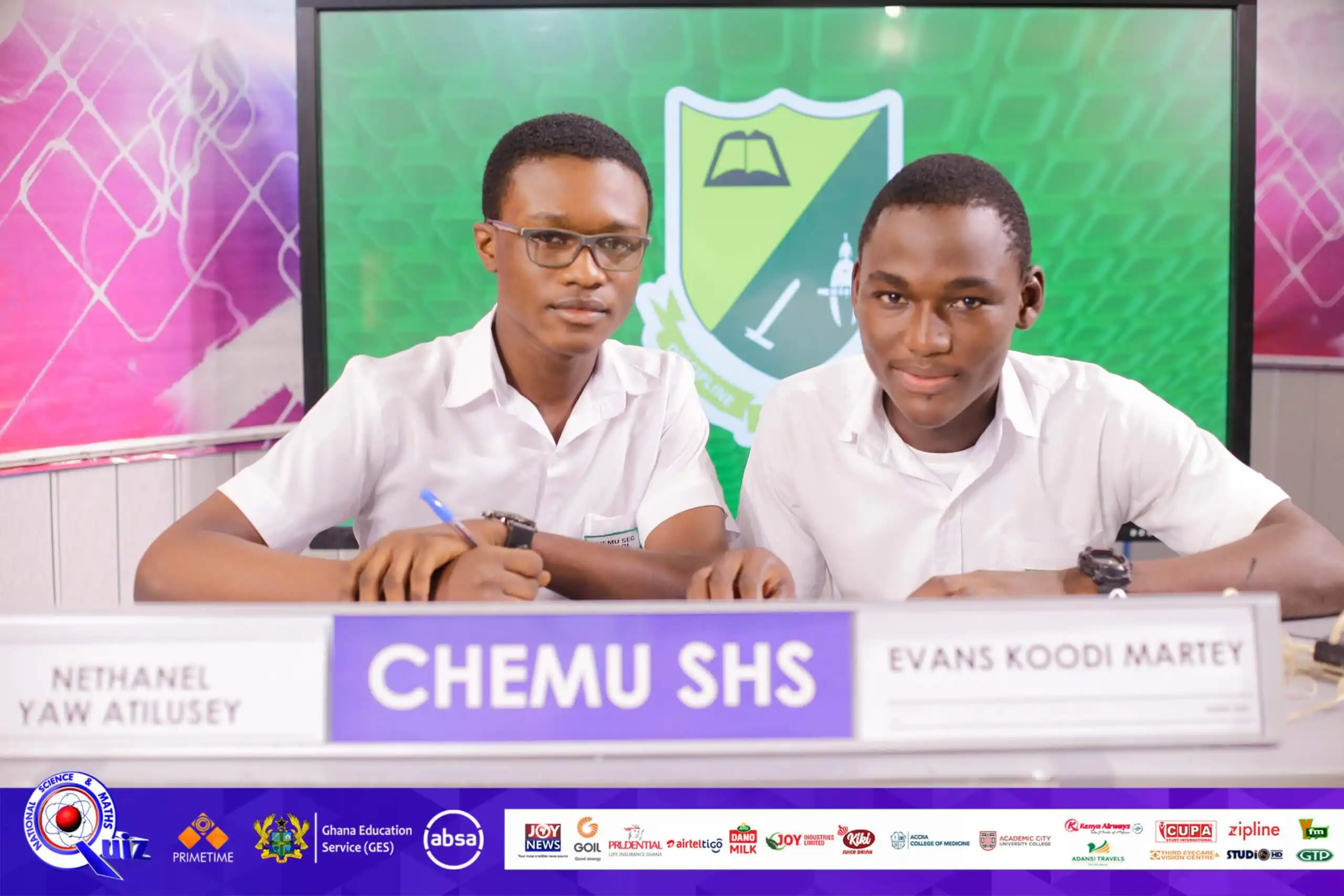 Chemu SHS Wins Tema Metro Science and Maths Quiz