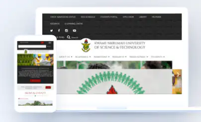 KNUST as an Education Website