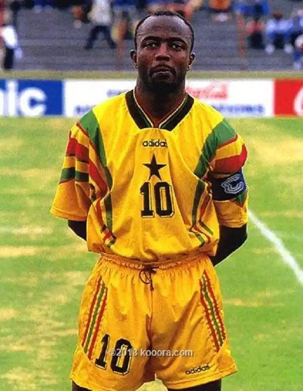 Ghana's top10 footballers of all time and their achievements according to ChatGPT AI