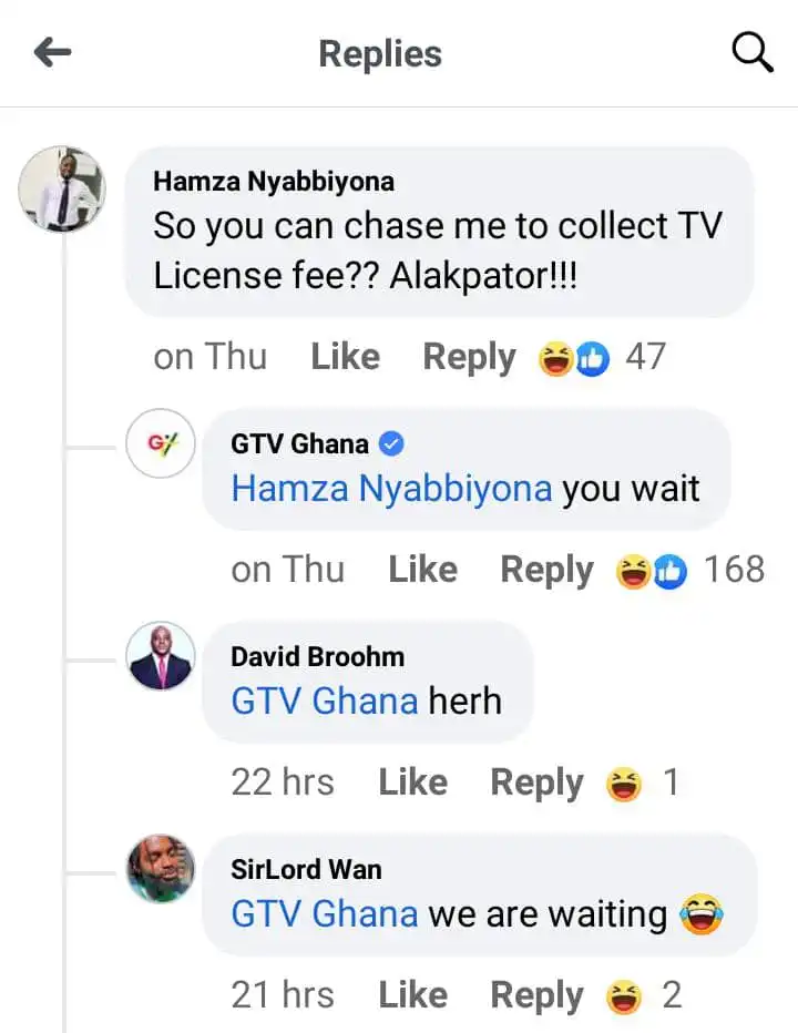 Netizens React After GTV Ghana Official Page Asks 'Hilarious' Question