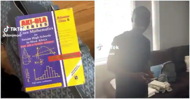 Ghanaian Boy Travels To Study In Canada With His Aki-Ola Book