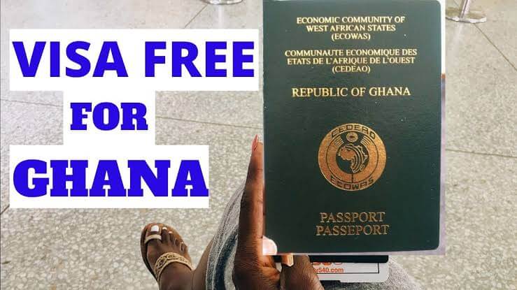 visa free travel ghana passport