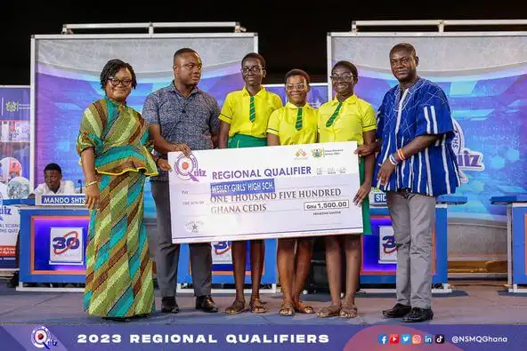 Wesley Girls' High School at 2023 NSMQ Regional Qualifiers
