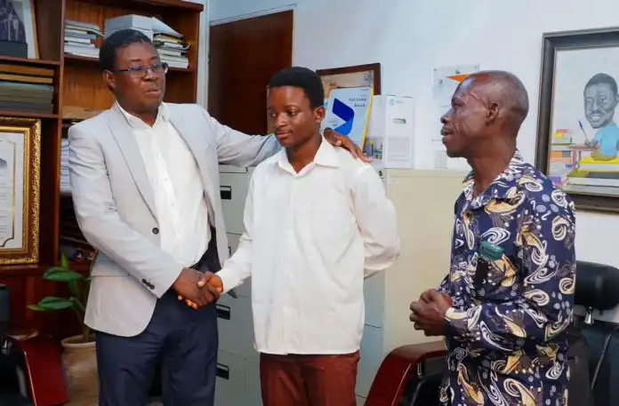 From Galamsey Boy to GNPC Scholarship: Brilliant SHS Graduate's Journey to Study Law at University of Ghana