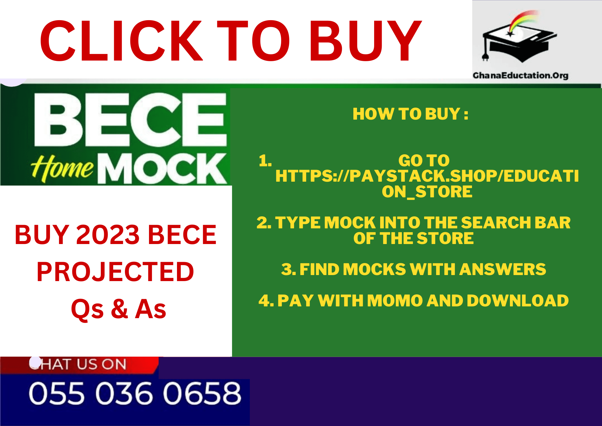 BECE MOCK BANNER