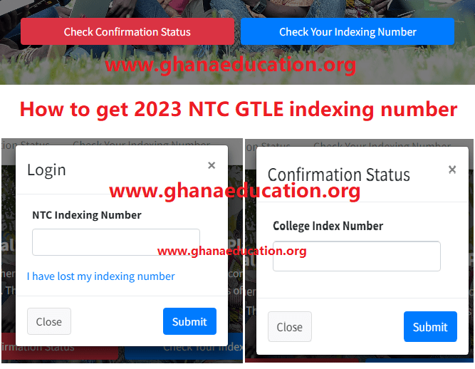 How to get NTC indexing number ahead of the 2023 GTLE