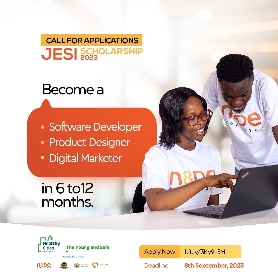 Grab a Jesi Scholarship 2023/2024 Now!: Empowering Tech Careers in Ghana