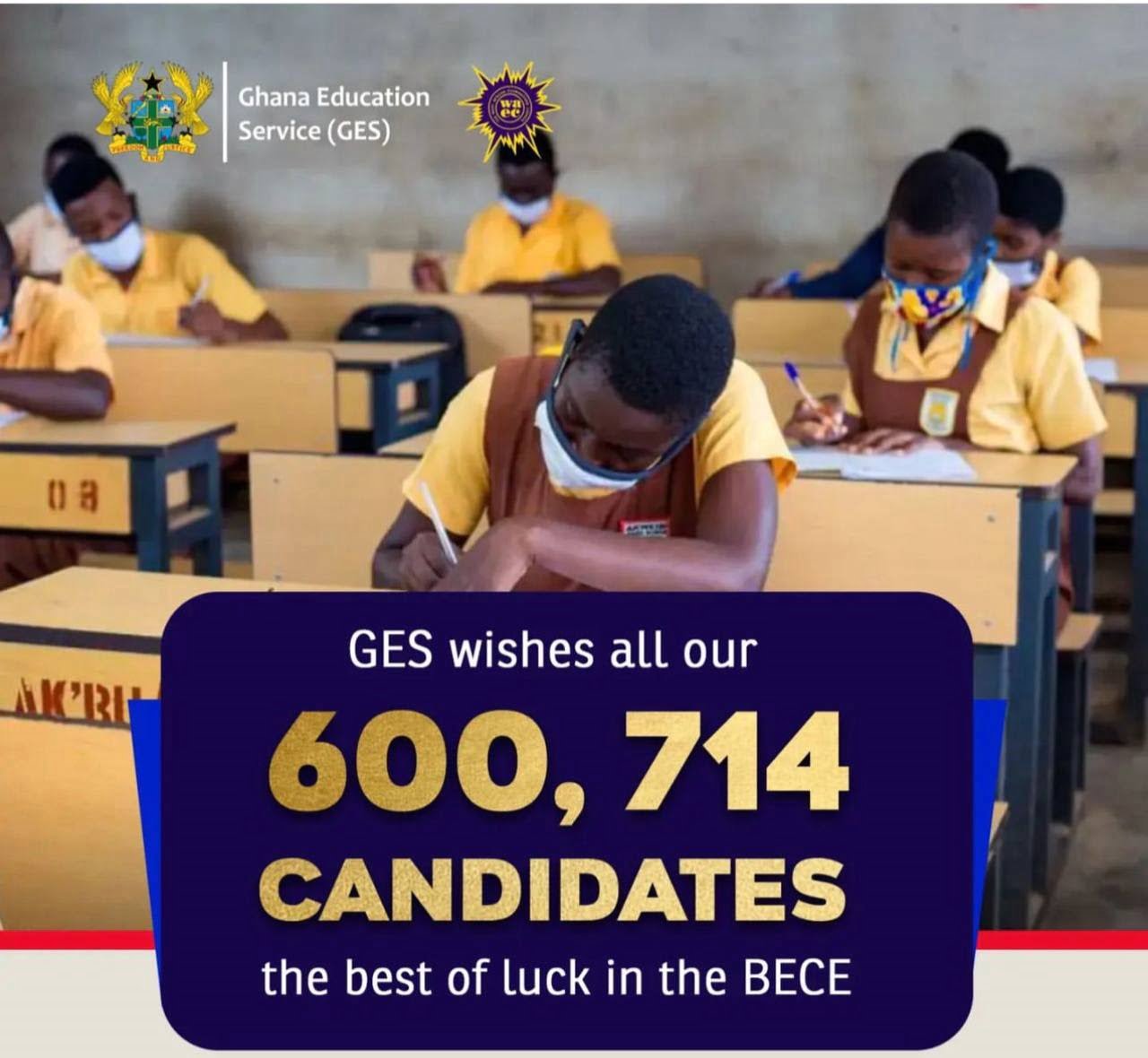 2023 BECE Starts Today As Final BECE Under The Old Curriculum