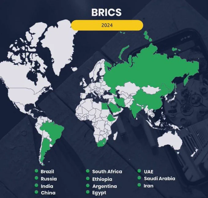 BREAKING: BRICS to invite 6 new members in January 2024 (Check the countries)