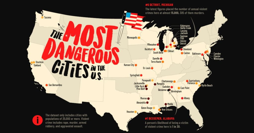 World's most dangerous cities by murder rate 2023: The dangrous cities to avoid