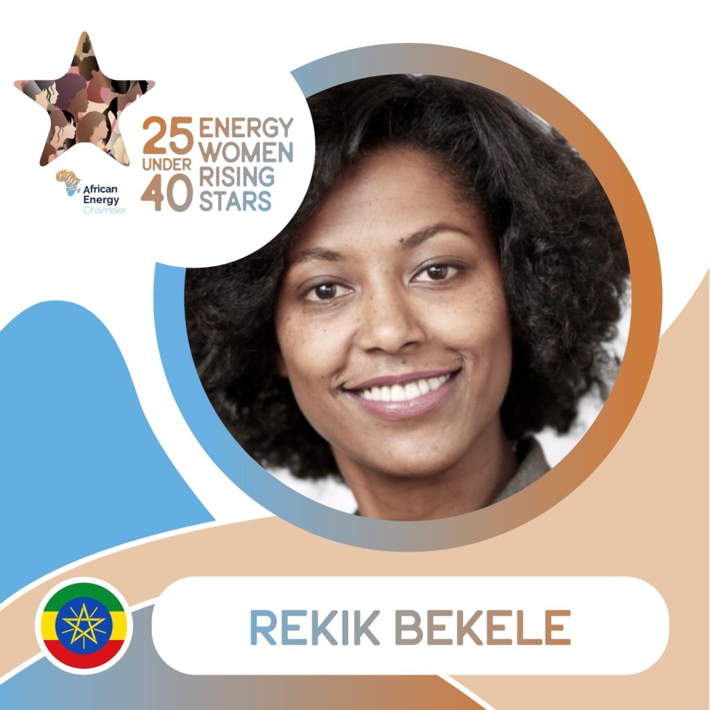 25 Under 40 Energy Ladies Rising Stars: Rekik Bekele