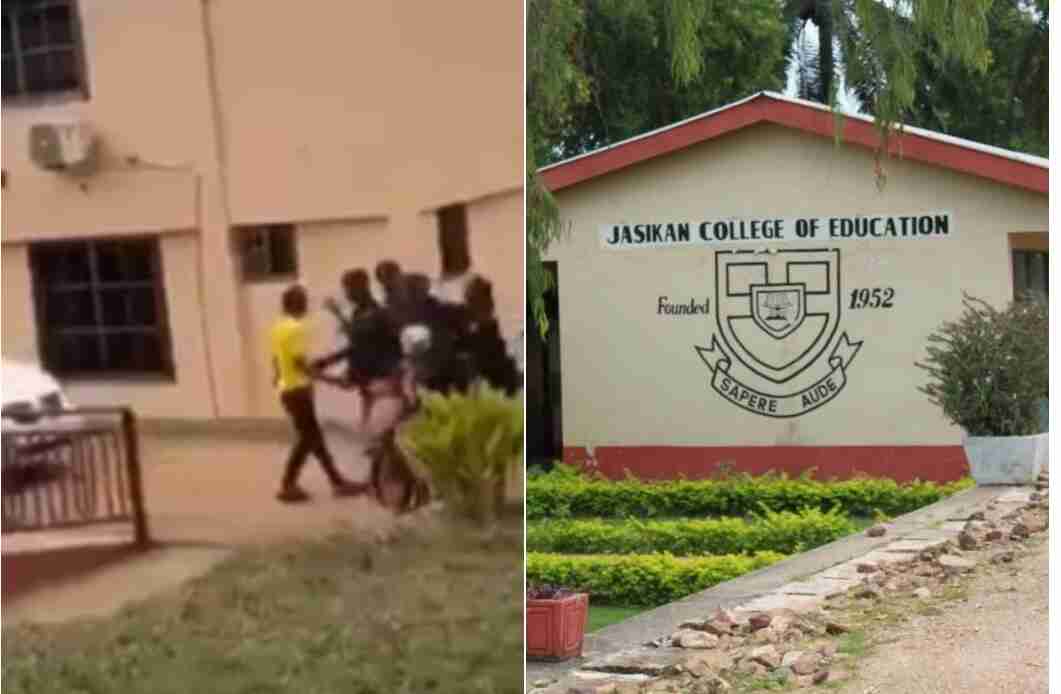 Tension At Jasikan College Of Education; SRC President Slapped(Video)