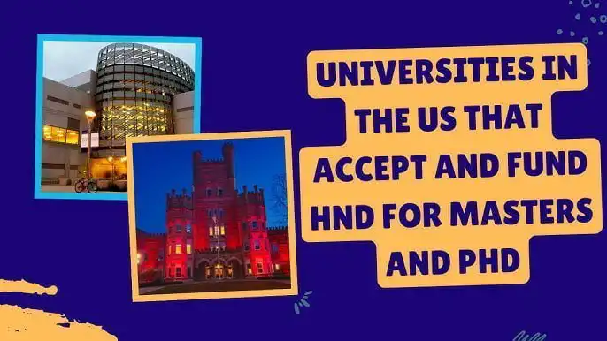 Over 65 USA Universities Accepting HND Transcripts (Check them out)