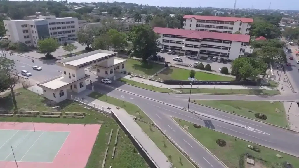 UEW main entrance