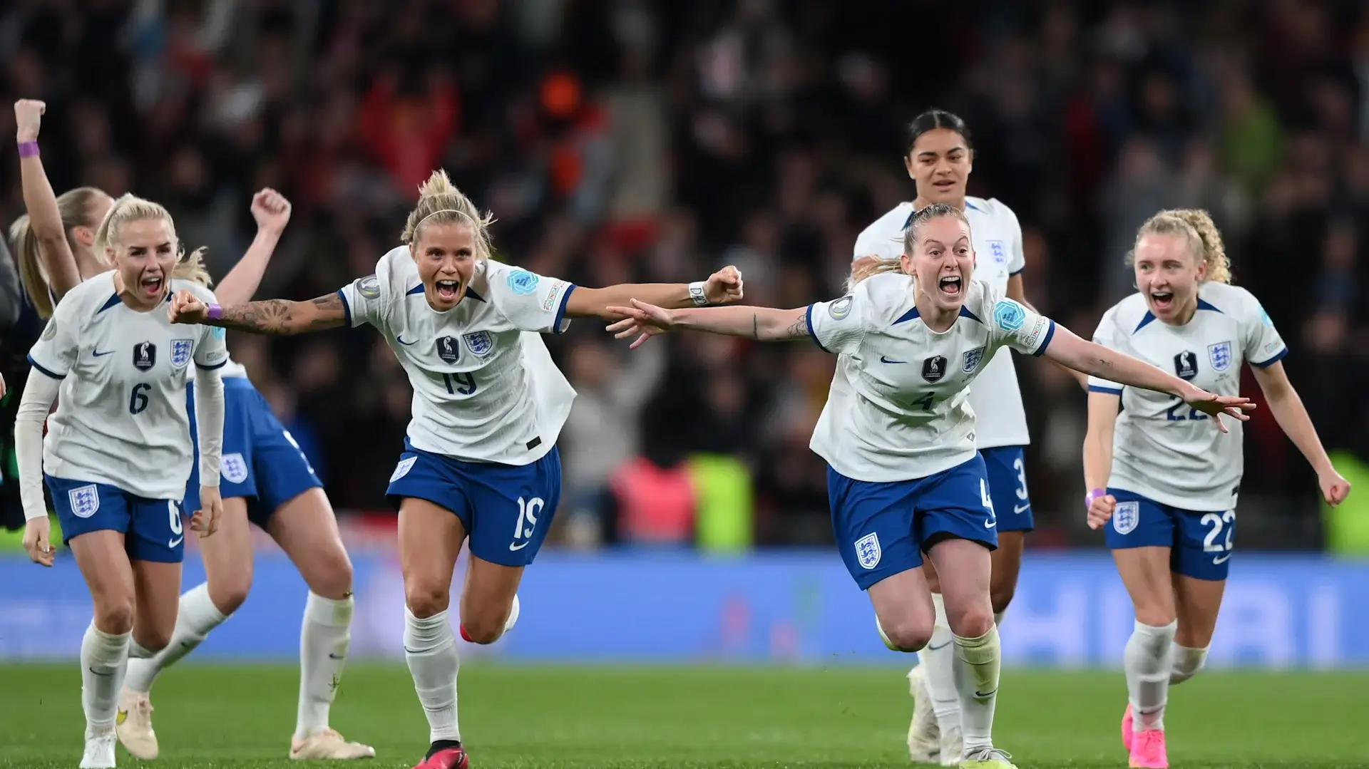 England National Team at FIFA Women's world cup