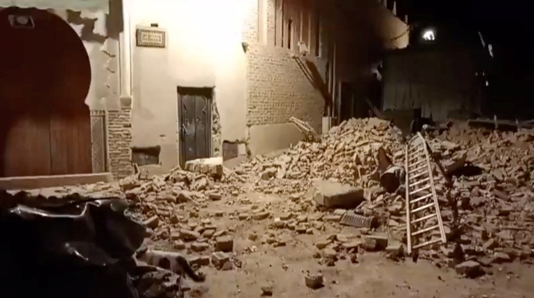 Earthquake in Morocco 