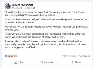 Ras Mubarak's Third Wife Sparks Social Media Storm with Provocative Post